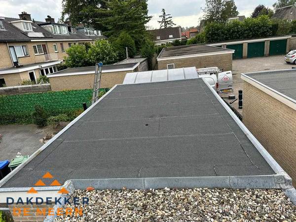 Dakinspectie plat dak na renovatie in De Meern Dakinspectie plat dak na renovatie in De Meern